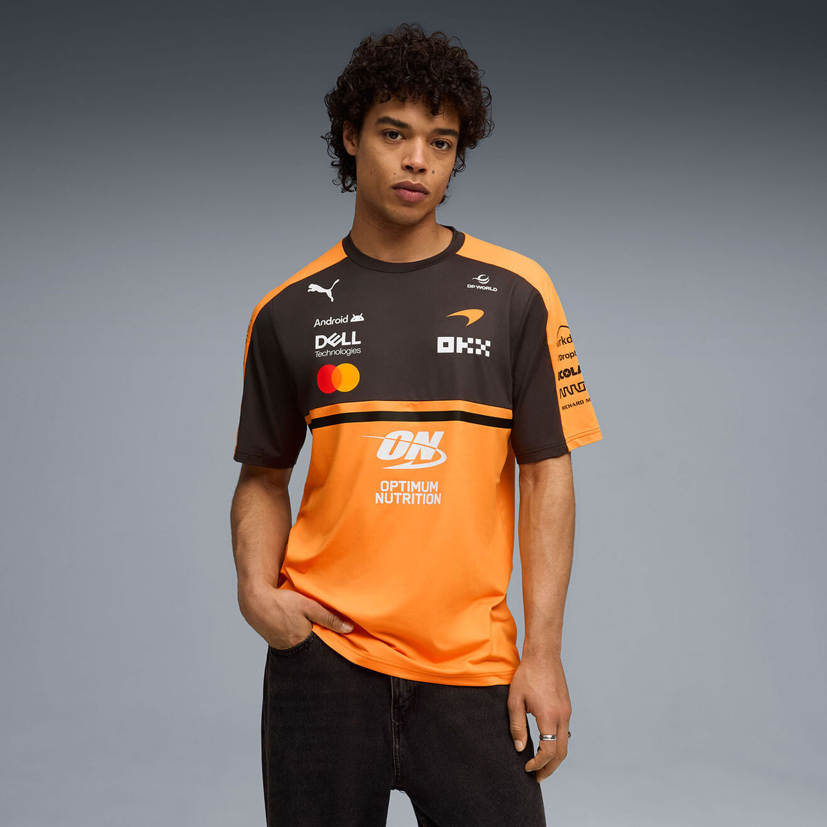 Playera Oficial McLaren Puma Mastercard 2026