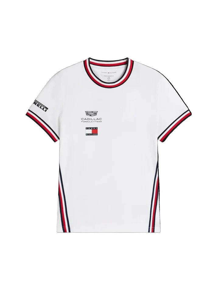Playera Oficial Equipo Cadillac Tommy Hilfiger F1 2026 — Corte Dama