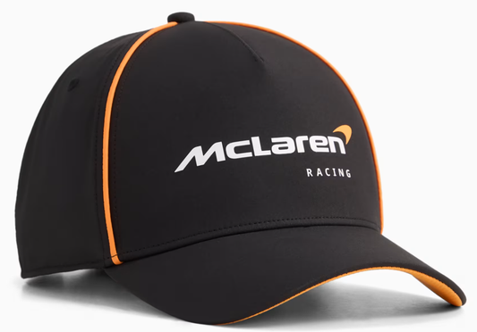 Gorra Oficial McLaren Puma Negra 2026