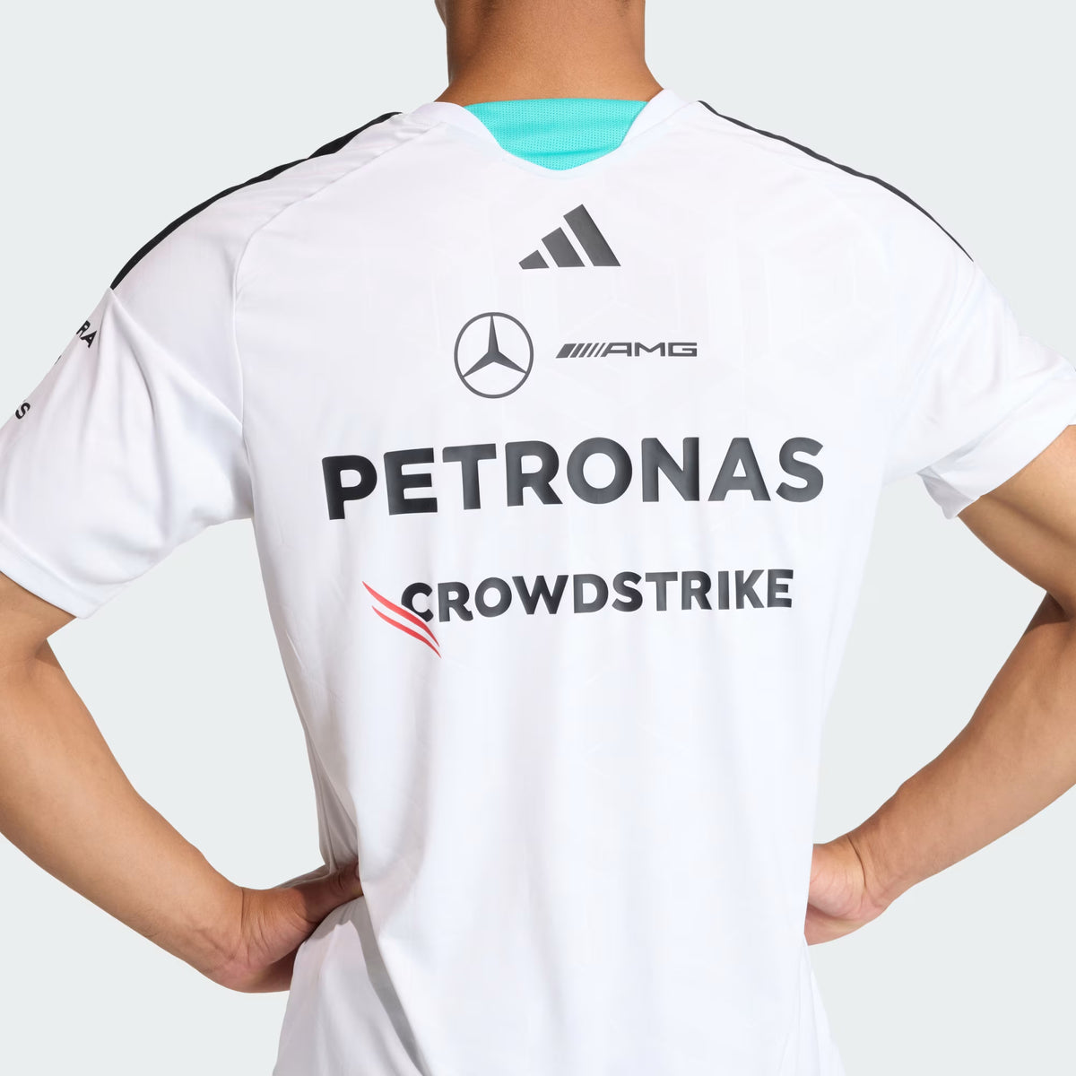 Jersey Oficial Adidas Mercedes-AMG Petronas F1 2026 (Blanca)
