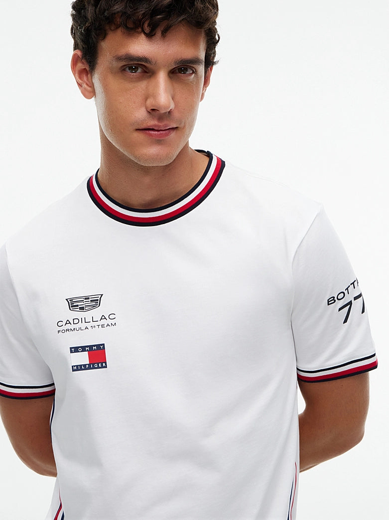 Playera Oficial Tommy Hilfiger Valtteri Bottas – Cadillac F1 2026