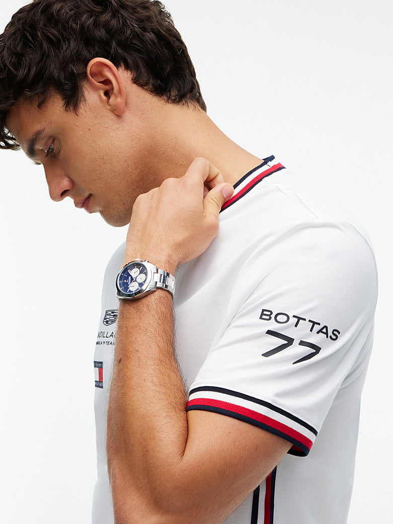 Playera Oficial Tommy Hilfiger Valtteri Bottas – Cadillac F1 2026