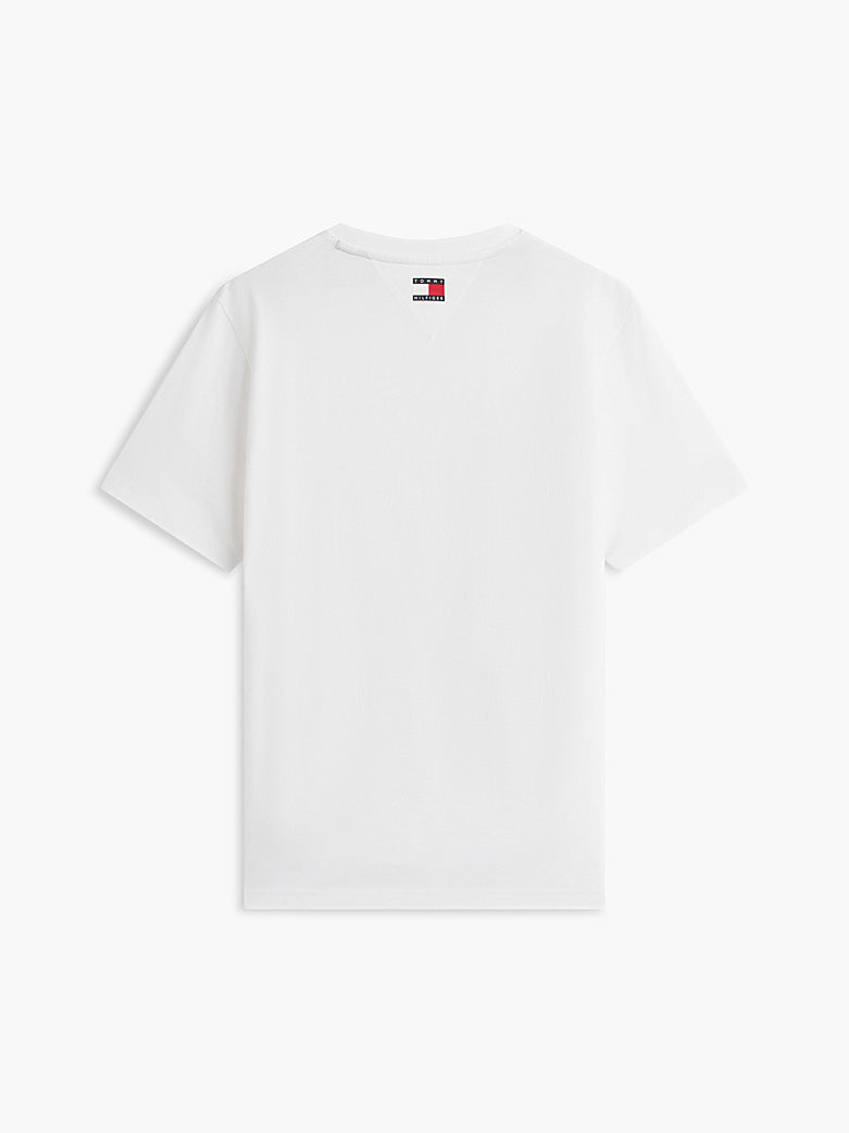 Playera Oficial Tommy Hilfiger Logo Cadillac F1 2026 (Blanca)