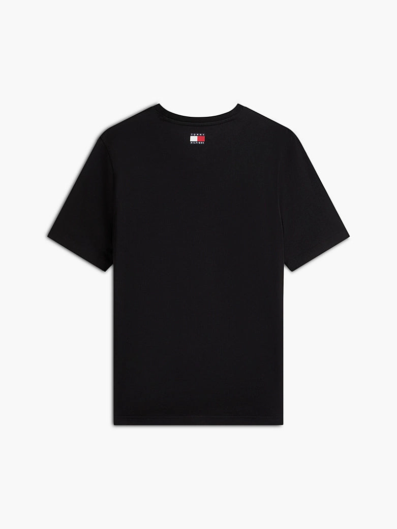 Playera Oficial Tommy Hilfiger Logo Cadillac F1 2026 (Negra)