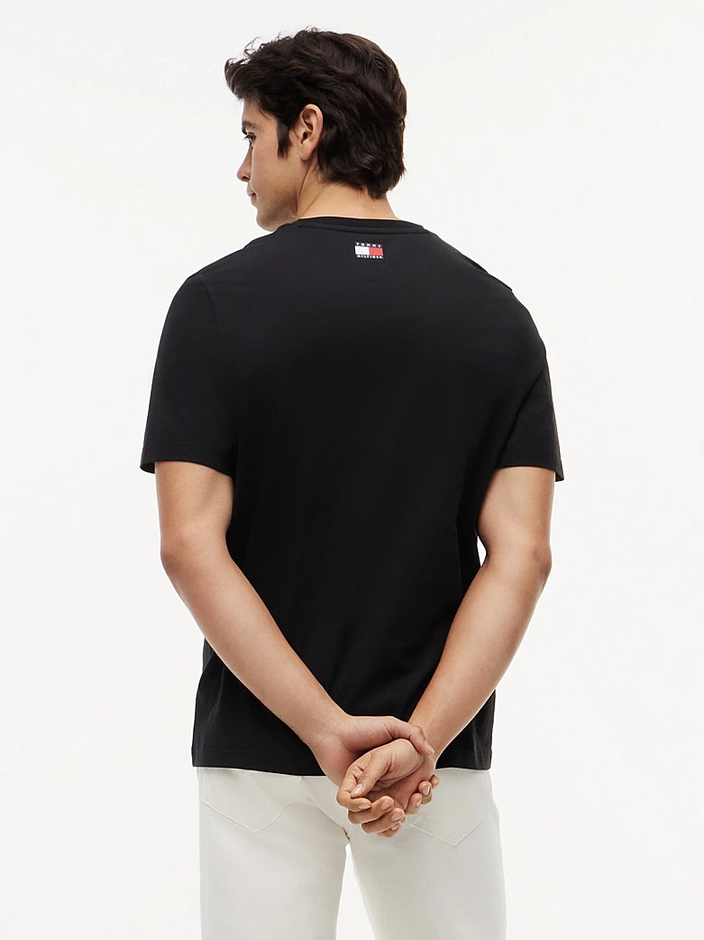 Playera Oficial Tommy Hilfiger Logo Cadillac F1 2026 (Negra)
