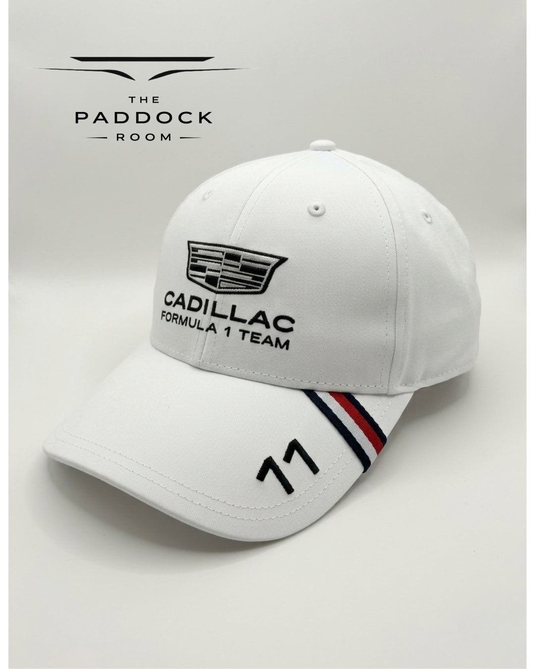 Gorra Tommy Hilfiger  Sergio "Checo" Pérez – Cadillac F1 2026 (Blanca)