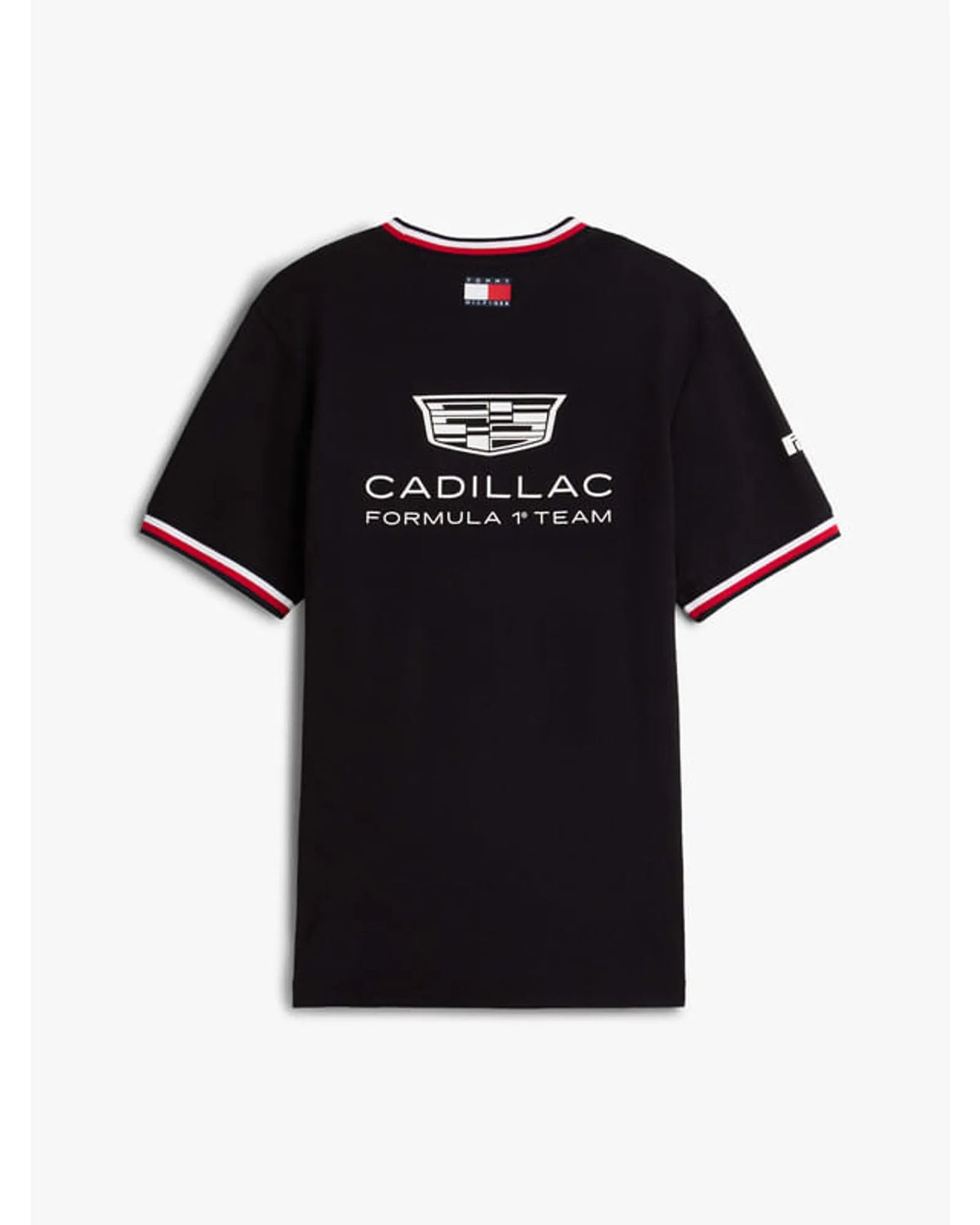 Playera Oficial Tommy Hilfiger Equipo Cadillac F1 2026 (Negra)