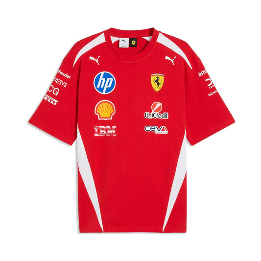 Playera Oficial Puma Pilotos Ferrari F1 2026